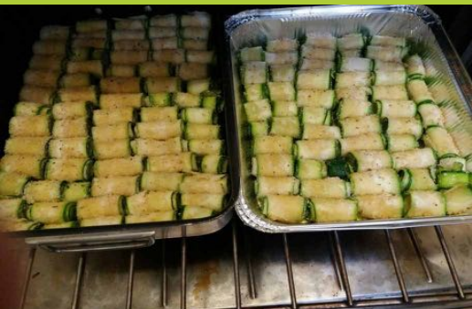 Involtini di zucchine gratinate al forno, ricetta veloce per bambini di 1-3 anni